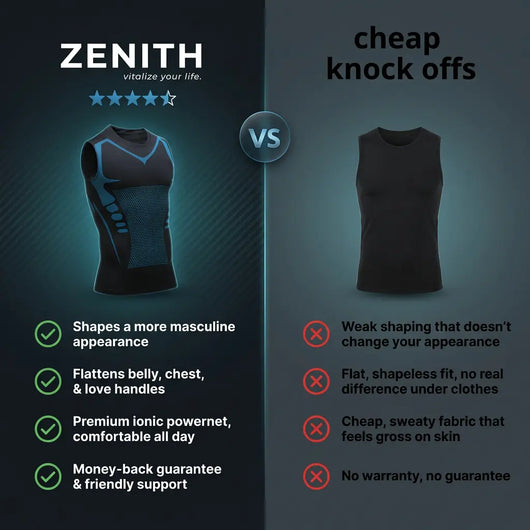 ZenithBody Zenith Compression Tank vs generic compression shirt comparison